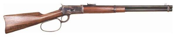 GAS067.jpg CIMARRON 1892 COGBURN CARBINE - 45LC 20" LARGE LOOP BLUED WAL