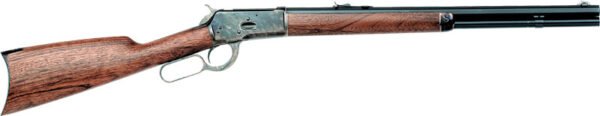 GAS611.jpg CIMARRON 1892 45LC 20" OCT. - CASE COLORED/BLUED WALNUT