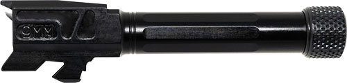 GB910N43SGQT_1.jpg FAXON FITS GLOCK 43/43X BARREL - 9MM MATCH SERIES THREADED BLK
