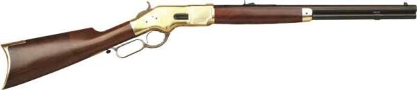 GCA234_1.jpg CIMARRON 1866 YELLOWBOY 45LC - 20" OCTAGON BRASS/BLUED WALNUT