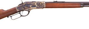 GCA241.jpg CIMARRON 1873 SHORT RIFLE - 44/40 20"OCTAGON CC/BLUED WAL
