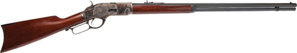 GCA284.jpg CIMARRON 1873 LONG RANGE 45LC - 30" OCTAGON CC/BLUED WALNUT