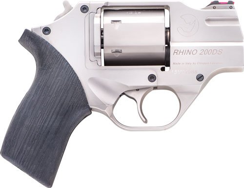 GCF340218_1.jpg CHIAPPA RHINO 200DS 357MAG - 2" FS CHROME/RUBBER W/HOLSTER