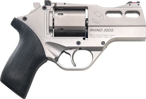 GCF340290.jpg CHIAPPA RHINO 30SA 357MAG - 3" ADJ. SIGHT CHROME/RUBBER