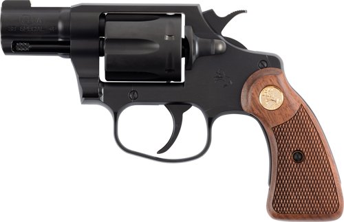 COLT NIGHT COBRA SPECIAL 38SPL - +P 2.1" BLACK MATTE WOOD GRIPS