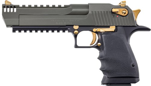 DESERT EAGLE L6 SERIES 357MAG - 6" BLACK GREEN CERAKOTE