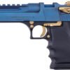 GDE44L5CBG_LEFT.jpg DESERT EAGLE L5 SERIES 44MAG - 5" BLACK & CARBO BLUE PVD