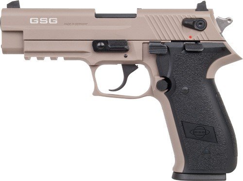 GERG2210FFT.jpg GERMAN SPORT FIREFLY 22LR - 4" FS 10RD NON-THREADED TAN