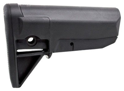 GFSMOD0BLK.jpg BCM STOCK MOD 0 BLACK - FITS AR-15 MIL-SPEC