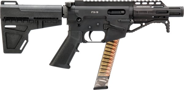 GFX9P4.jpg FREEDOM ORDNANCE FX9 PISTOL - 9MM 4.5" 31RD M-LOK BRACE