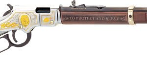 GH004LE_2.jpg HENRY H4 LAW ENFORCEMENT TRIB. - 22S/L/LR 20" OCTAGON ENGRAVED