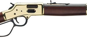 GH006GCL.jpg HENRY H6 BIG BOY BRASS 45LC - SIDE GATE 20" LARGE LOOP WLNT