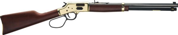 GH006GCL.jpg HENRY H6 BIG BOY BRASS 45LC - SIDE GATE 20" LARGE LOOP WLNT