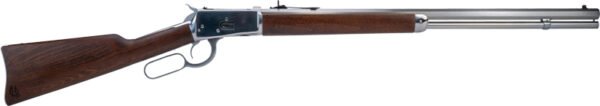 GH9235724F9.jpg HERITAGE R92 357MAG LEVER - 12-SH 24" OCTAGON SS HARDWOOD