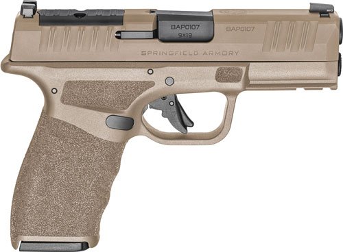SPRINGFIELD HELLCAT PRO 9MM - 3.7" OPTICS READY 17RD FDE
