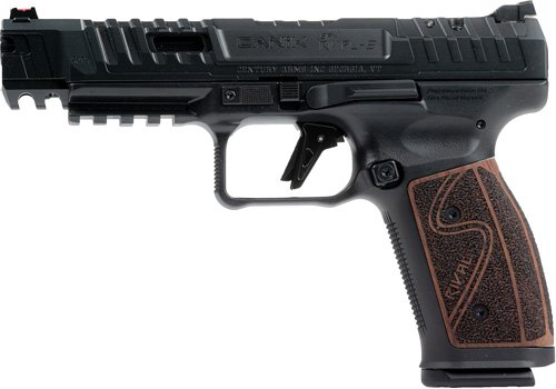 CANIK SFx RIVAL-S 9MM 5" OR - AS DARK SIDE ROSEWOOD 18RD MAG