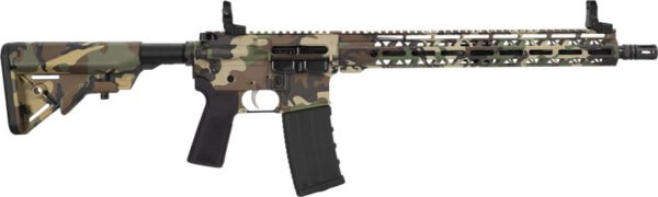 GHP15R556M81_1.jpg HI-POINT HP-15 AR-15 5.56 16" - 30RD M-LOK M81 WOODLAND THREAD