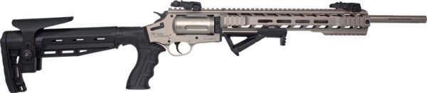GIJ1000TSN_1.jpg IVER JOHNSON 1000 410 3" 18.5" - REVOLVER SHOTGUN TACT. NICKEL