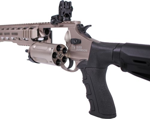GIJ1000TSN_RECEIVER.jpg IVER JOHNSON 1000 410 3" 18.5" - REVOLVER SHOTGUN TACT. NICKEL