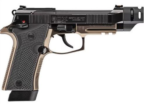 GJ80XTACLED15.jpg BERETTA 80X CHEETAH 380 ACP - 4.4" 15RD BLACK BRONZE THREAD