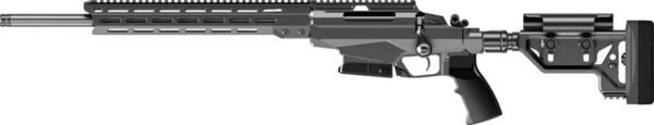 GJRTAC482L.jpg TIKKA T3X TAC A-1 LEFT HAND - 6.5CM 24"HB THD CHASSIS
