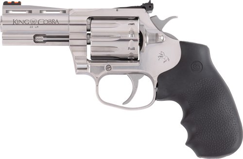 GKCOBRA22SP3RFO_LEFT.jpg COLT KING COBRA 22LR 3" - S/S MATTE RUBBER BLACK
