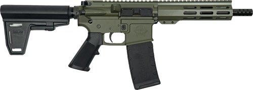 GL15223PBODG.jpg GLFA AR15 PISTOL W/BRACE 223 - WYLDE 7.5" NITRIDE OD GREEN