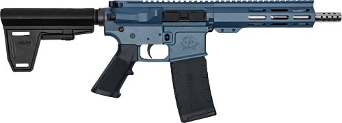 GL15223SSPBBLU.jpg GLFA AR15 PISTOL W/BRACE 223 - WYLDE 7.5" SS BBL TITANIUM