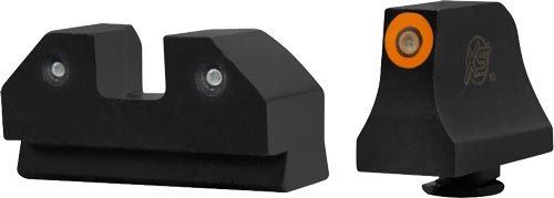GLR022P6N_1.jpg XS R3D FOR GLOCK 43X/48 3-DOT - GREEN TRITIUM SET ORANGE RING