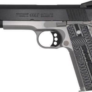 GO1070CCPTT.jpg COLT COMPETITION 45ACP 5" 8RD - TWO TONE BLACK GREY G10 GRIPS