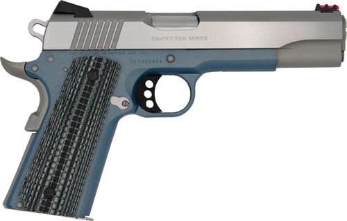 GO1070CCSBT.jpg COLT COMPETITION 45ACP 5" 8RD - STAINLESS BLUE CERAKOTE