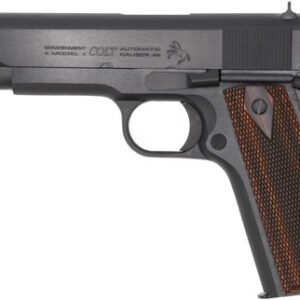 GO1911C.jpg COLT GOVERNMENT 1911 45ACP 5" - 7RD BLUED ROSEWOOD