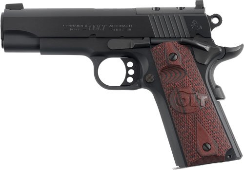 GO4943XEOR_LEFT.jpg COLT COMBAT COMMANDER 38 SUPER - 4.25" 8RD BLUED OPTIC READY