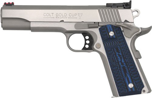 GO5072GCL.jpg COLT GOLD CUP LITE 9MM 5" 8RD - STAINLESS BLUE G10 GRIPS