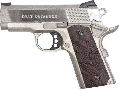 GO7000XE.jpg COLT DEFENDER 45ACP 3" 7RD - MATTE STAINLESS G10 GRIPS