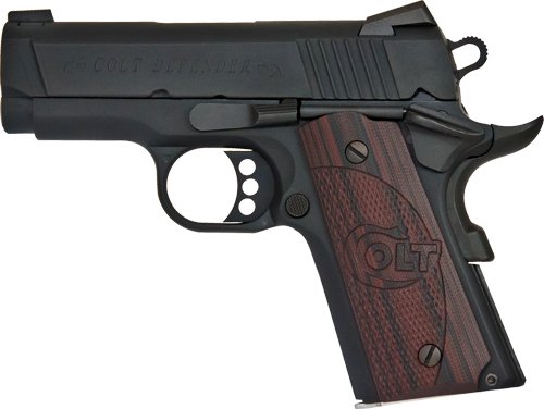 GO7800XE.jpg COLT DEFENDER 45ACP 3" 7RD - ANODIZE BLUED G10 GRIPS