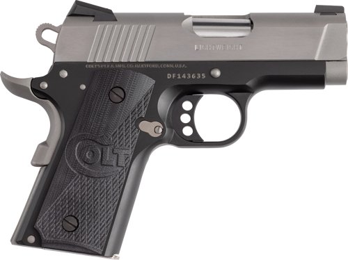 GO7800XETT_RIGHT.jpg COLT DEFENDER 45ACP 3" FRONT - NIGHT SIGHT 7RD CERKOTE SS