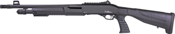 GPAS12PG_LEFT_1.jpg IVER JOHNSON PUMP 12GA 3" 18" - CYL BLUED QD PISTOL GRIP STOCK