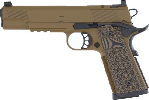 GPC9125LRCBAOS_LEFT.jpg SPRINGFIELD 1911 TRP 45ACP AOS - 5" 8RD COYOTE BROWN