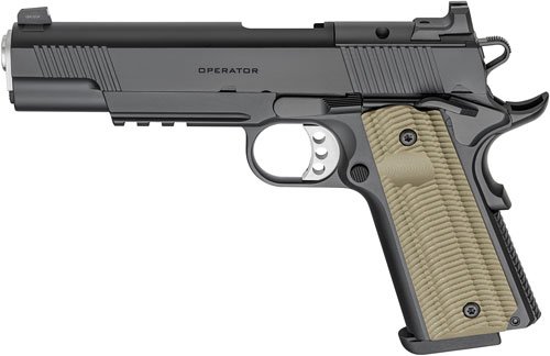 SPRINGFIELD 1911 OPERATOR AOS - 9MM 5" 9RD TRIUTIUM BLACK