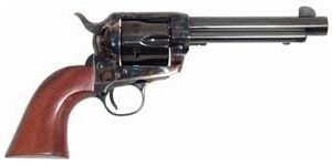 GPP401.jpg CIMARRON FRONTIER 38SPL/357MAG - PW FS 5.5" CC/BLUED WALNUT