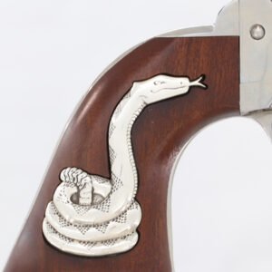 GPP410WSSI01_GRIP.jpg CIMARRON MAN W/NO NAME 45LC - FRONTIER 4.75" SILVER SNAKE