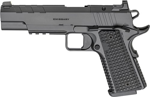GPX9229LAOS_LEFT.jpg SPRINGFIELD 1911 EMISSARY AOS - 9MM 5" 9RD BLACK