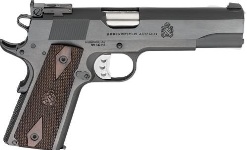 GPX9419ADJ.jpg SPRINGFIELD 1911 GARRISON - TARGET 9MM 5" BLUED WALNUT