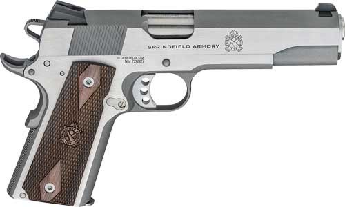 GPX9419S.jpg SPRINGFIELD 1911 GARRISON - 9MM 5" 9RD STAINLESS WALNUT