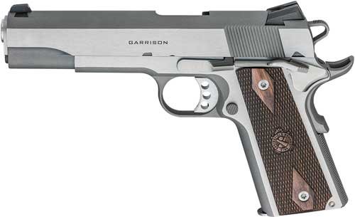 GPX9419S_LEFT.jpg SPRINGFIELD 1911 GARRISON - 9MM 5" 9RD STAINLESS WALNUT