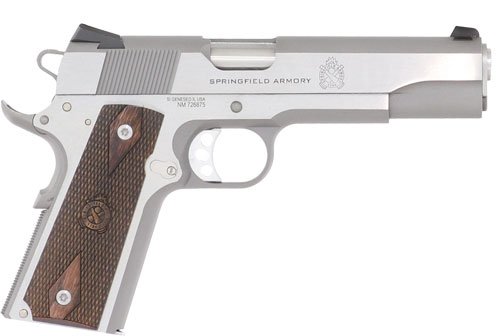 SPRINGFIELD 1911 GARRISON 5" - 45ACP 7RD SS/LAMINATE GRIPS