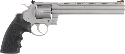 GPYTHONSM8RTS.jpg COLT PYTHON 357MAG 8" 6RD - MATTE STAINLESS HOGUE GRIPS