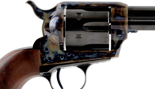 GSAR5CC1_CASEHARDENED.jpg STAND MFG SAA 45 LC 5.5" BBL - CASE COLORED FRAME 1 PCE GRIP
