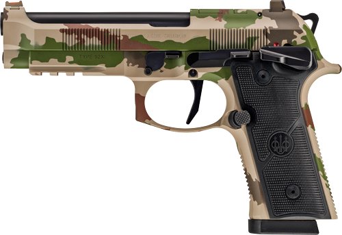 GSPEC0742A10_LEFT.jpg BERETTA 92XI SAO FS 9MM 4.7" - 10RD VEGETATO CAMO 2 MAGS